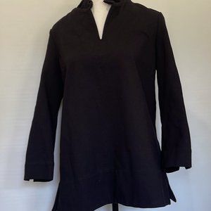 Tuckernuck black long sleeve women’s blouse